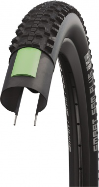 Plášť 700c SCHWALBE SMART SAM 42-622 Addix GreenGuard, SnakeSkin